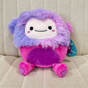 NEW Squishmallows Pink‎ Woxie 7” Pink Purple Hair